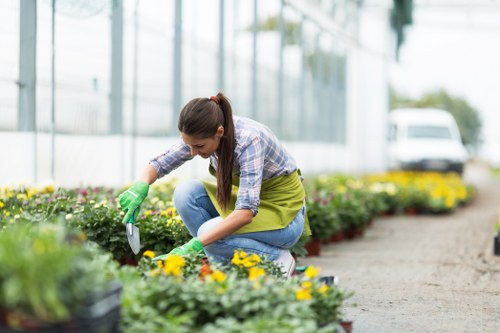Reusable garden items prepared for charity partnership donation